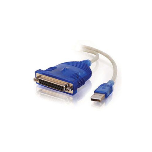 C2G 6ft USB to DB25 IEEE-1284 Parallel Printer Adapter Cable
