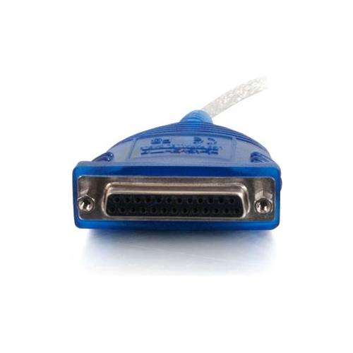 C2G 6ft USB to DB25 IEEE-1284 Parallel Printer Adapter Cable