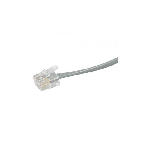 C2G 50ft RJ12 Modular Telephone Cable