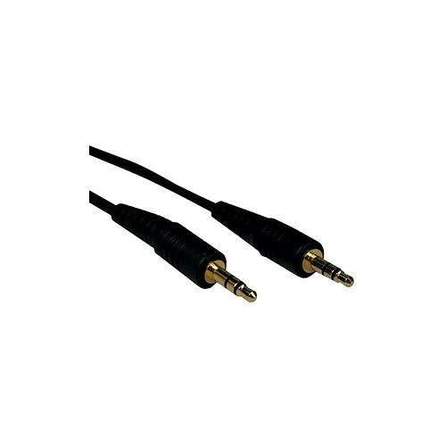 Tripp Lite 3.5mm Mini Stereo Audio Cable for Microphones, Speakers and Headphones