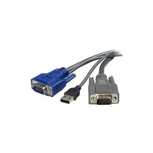 Startech 6ft Ultra-Thin USB VGA 2-in-1 KVM Cable