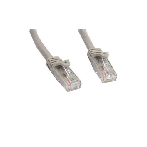 StarTech 50 ft Gray Cat6 / Cat 6 Snagless Patch Cable 50ft