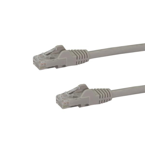 StarTech 5 ft Gray Cat6 / Cat 6 Snagless Patch Cable 5ft