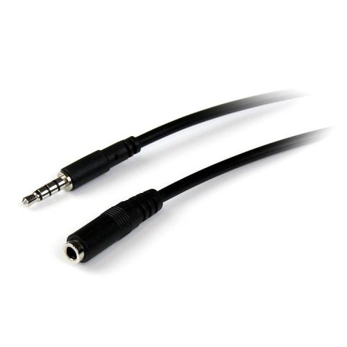 StarTech 2m 3.5mm 4 Position TRRS Headset Extension Cable - M/F