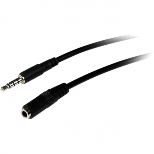 StarTech 2m 3.5mm 4 Position TRRS Headset Extension Cable - M/F