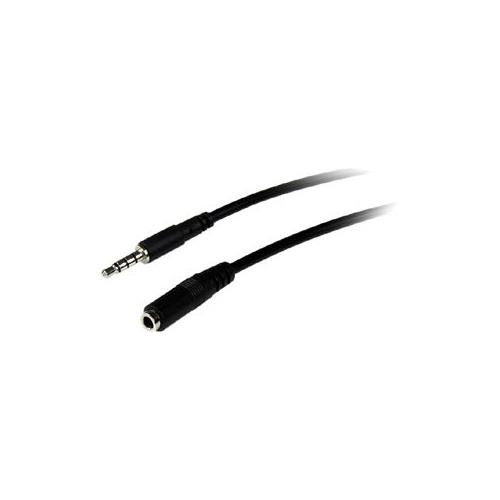 StarTech 2m 3.5mm 4 Position TRRS Headset Extension Cable - M/F