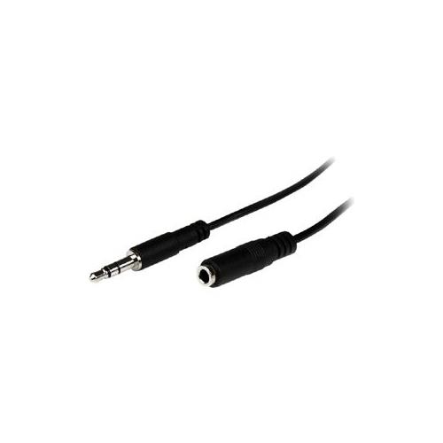 StarTech 1m Slim 3.5mm Stereo Extension Audio Cable - M/F