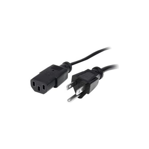 StarTech 3 ft 14AWG Computer Power Cord - NEMA5-15P to C13