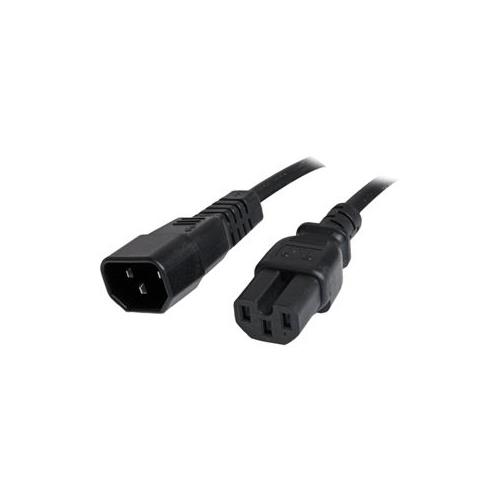 StarTech 6 ft 14 AWG Computer Power Cord - IEC C14 to IEC C15