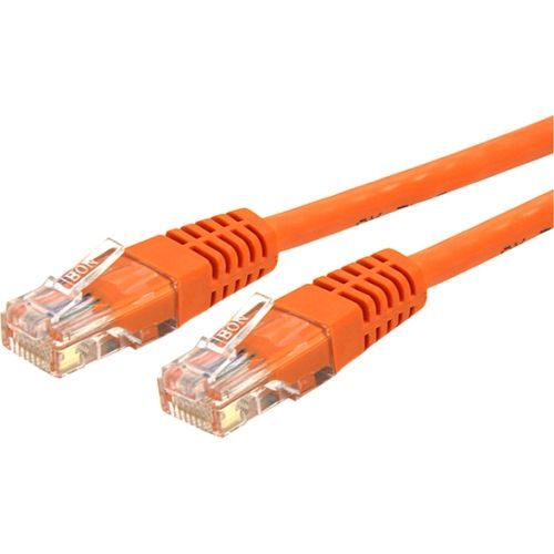 StarTech 25 ft Orange Cat6 / Cat 6 Molded Patch Cable 25ft