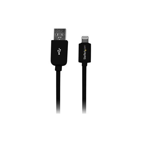 StarTech 1m / 3ft Black Apple Lightning to USB Cable - iPhone iPod iPad