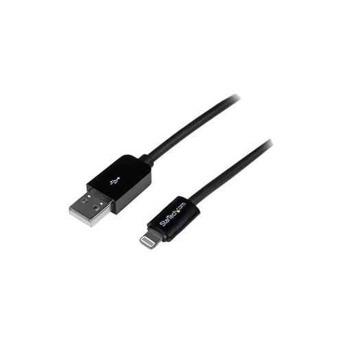 StarTech 1m / 3ft Black Apple Lightning to USB Cable - iPhone iPod iPad