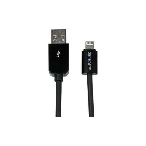 StarTech 1m / 3ft Black Apple Lightning to USB Cable - iPhone iPod iPad