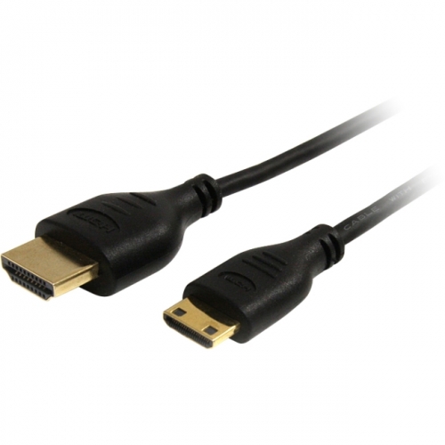 StarTech 3 ft Slim High Speed HDMI® to Mini HDMI Cable with Ethernet