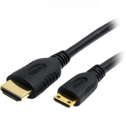StarTech 1 ft High Speed HDMI® Cable with Ethernet- HDMI to HDMI Mini