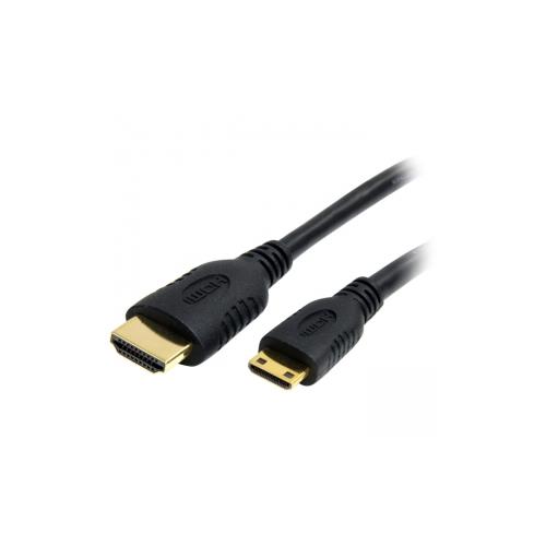 StarTech 1 ft High Speed HDMI® Cable with Ethernet- HDMI to HDMI Mini