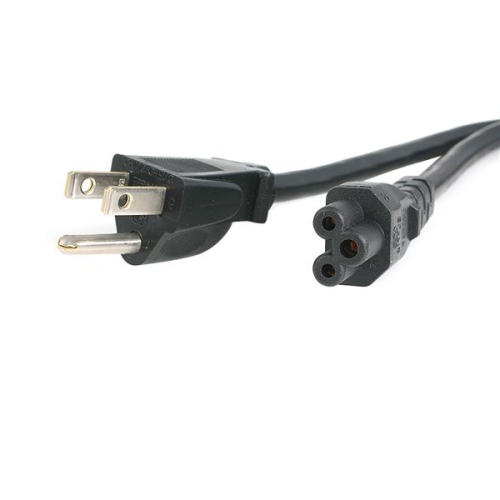 StarTech 10 ft Standard Laptop Power Cord - NEMA 5-15P to C5