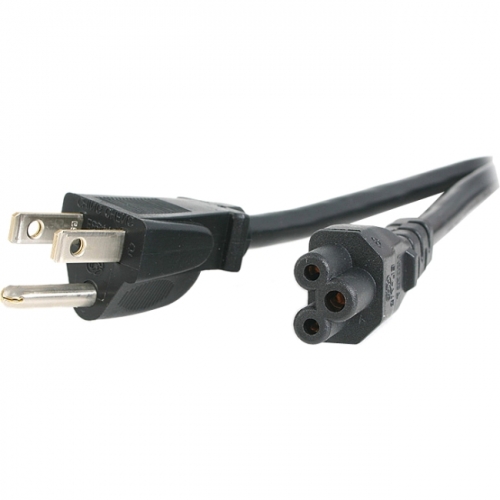 StarTech 10 ft Standard Laptop Power Cord - NEMA 5-15P to C5