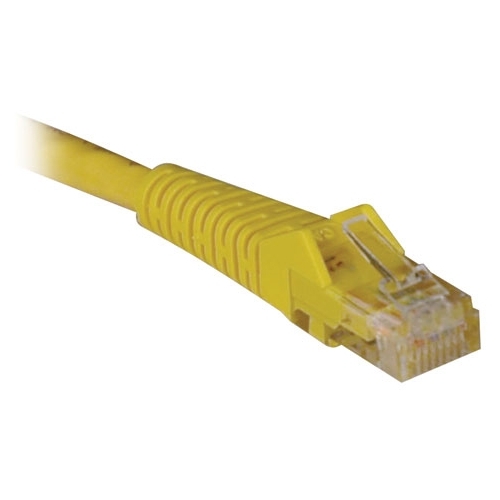 Tripp Lite 2ft Cat6 Gigabit Snagless Molded Patch Cable RJ45 M/M Yellow 2'