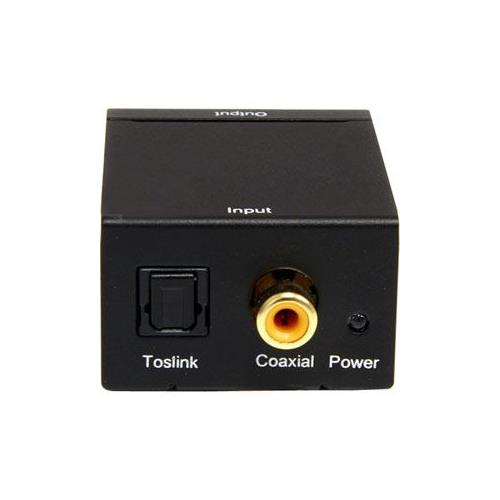 StarTech SPDIF Digital Coaxial or Toslink Optical to Stereo RCA Audio Converter