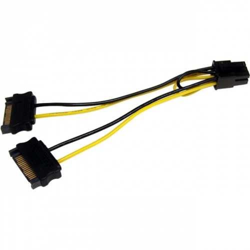 StarTech SATA Power to 6 Pin PCI Express Video Card Power Cable Adapter