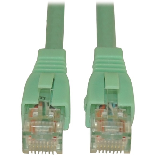 Tripp Lite 5ft Augmented Cat6 Cat6a Snagless 10G Patch Cable RJ45 M/M Aqua 5'