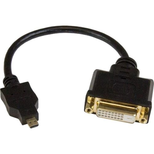 Adaptateur micro HDMI vers DVI-D mâle/femelle de StarTech - 8 po