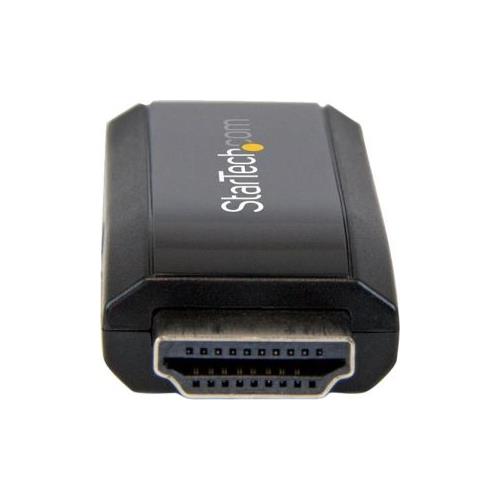 StarTech HDMI to VGA Converter with Audio - Compact Adapter - 1920x1200