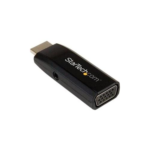 StarTech HDMI to VGA Converter with Audio - Compact Adapter - 1920x1200
