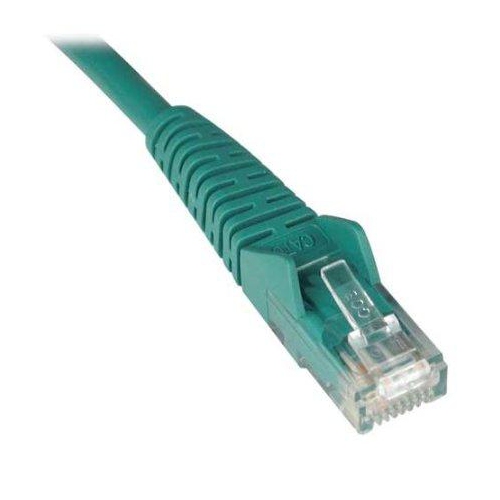 Tripp Lite 1-ft. Cat6 Gigabit Snagless Molded Patch Cable - Green