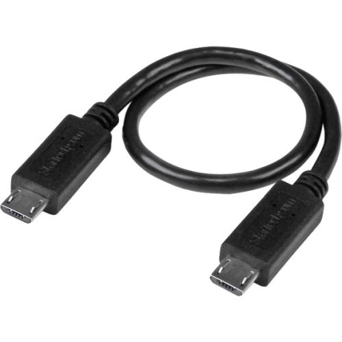 StarTech 8in USB OTG Cable - Micro USB to Micro USB - M/M