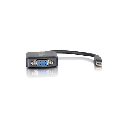 C2G 8in Mini DisplayPort Male to VGA Female Adapter Converter - Black