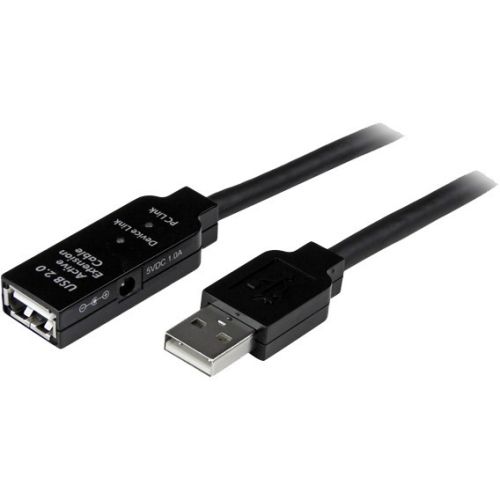 StarTech 5m USB 2.0 Active Extension Cable - M/F