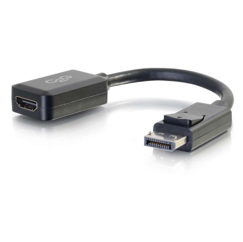 CABLES TO GO  C2G Displayport Male to HDMI Adapter - (54322) Display port but no HDMI port?