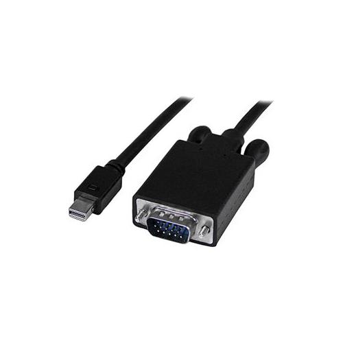 StarTech 10ft DisplayPort to VGA Adapter Cable DP to VGA - Black