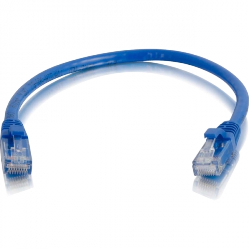 C2G 6in Cat6 Snagless Unshielded Network Patch Ethernet Cable - Blue - 6 I