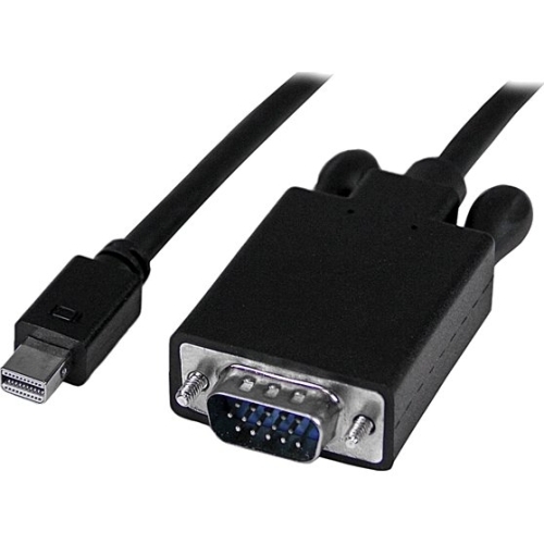 StarTech 10ft Mini DisplayPort to VGA Adapter Cable mDP to VGA - Black