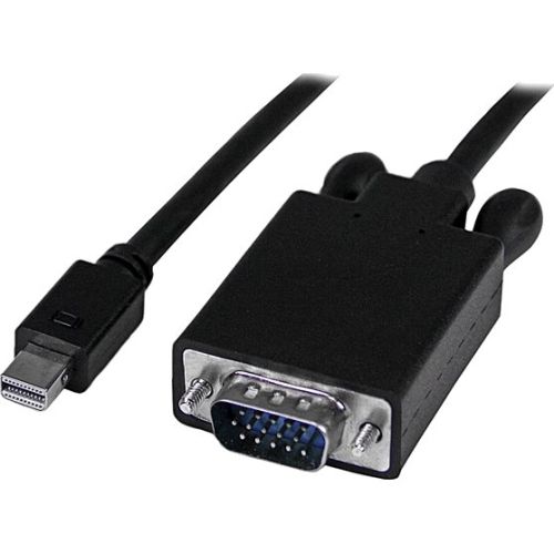 StarTech 10ft Mini DisplayPort to VGA Adapter Cable mDP to VGA - Black
