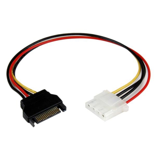 12-inch Molex 4-Pin LP4 Power Extension Cable M//F