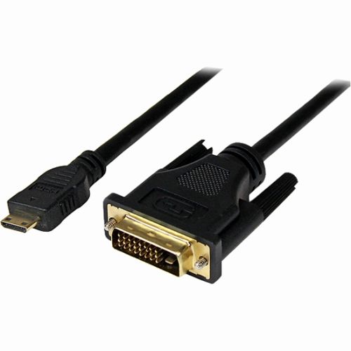 StarTech 1m Mini HDMI to DVI-D Cable - M/M - 1 m