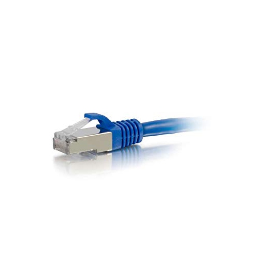 C2g 35ft Cat6 Snagless Shielded Ethernet Network Patch Cable - Blue