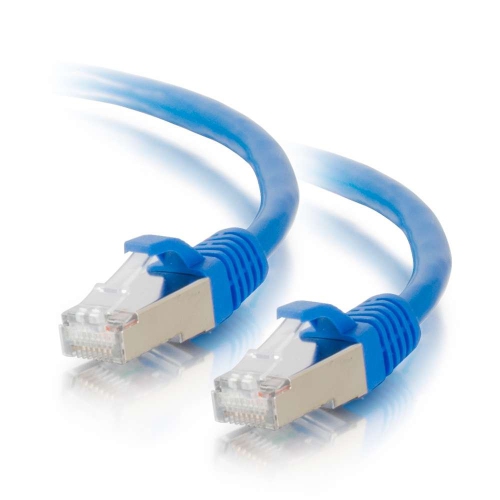 C2g 35ft Cat6 Snagless Shielded Ethernet Network Patch Cable - Blue