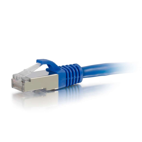 C2g 35ft Cat6 Snagless Shielded Ethernet Network Patch Cable - Blue