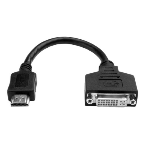 Tripp Lite by Eaton P132-08N DVI-D Female to HDMI Male Gold Adapter, 8 Inch