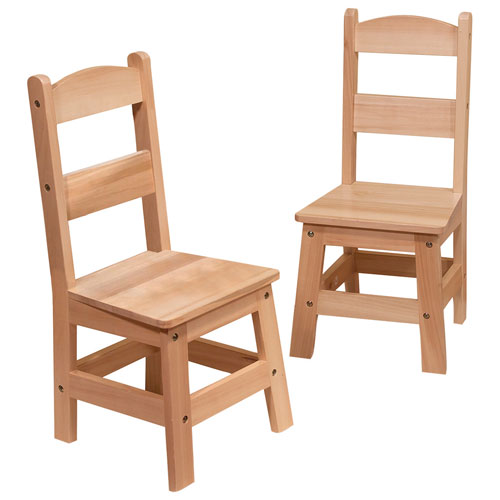 Melissa And Doug Kids Wooden Chair Set Of 2 Best Buy Canada