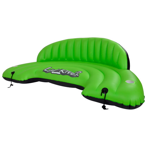 Blue Wave Sports Lay-Z-River Inflatable River Raft/Float - Neon Green