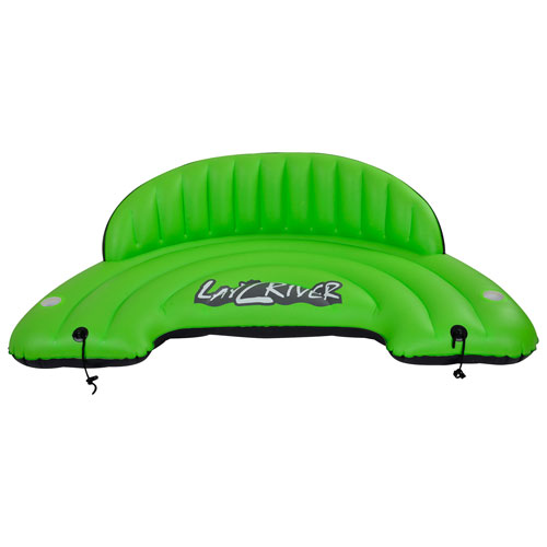 Flotteur gonflable Lay-Z-River de Blue Wave Sports - Vert néon