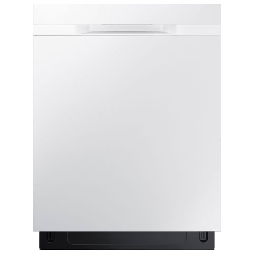 Samsung 24" 48dB Tall Tub Built-In Dishwasher with Stainless Steel Tub - White