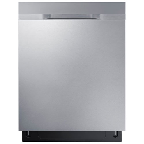 Lave-vaisselle encastrable grande capacité 24 po 48 dB à cuve acier inox Samsung- Inox