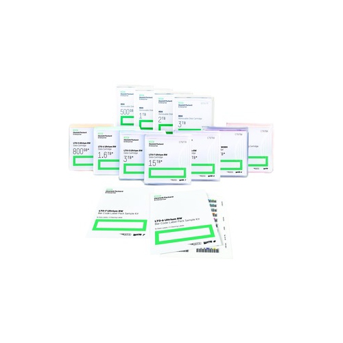 HP LTO-5 Ultrium RW Bar Code Label